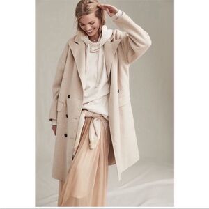 Free People Adore you wool blend coat XS NWT